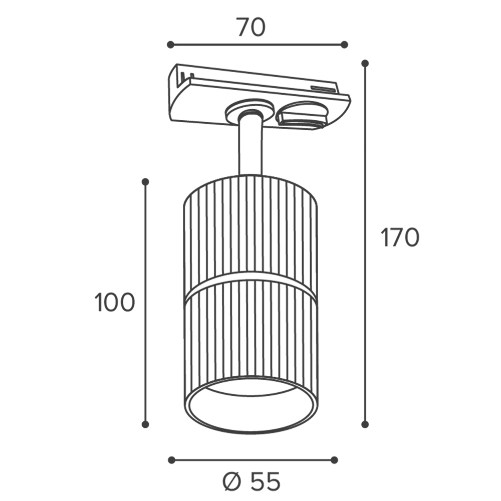 Трековый спот Wolta — акцентное освещение для современного интерьера 89436502 STLM-1580729 - Вид №8