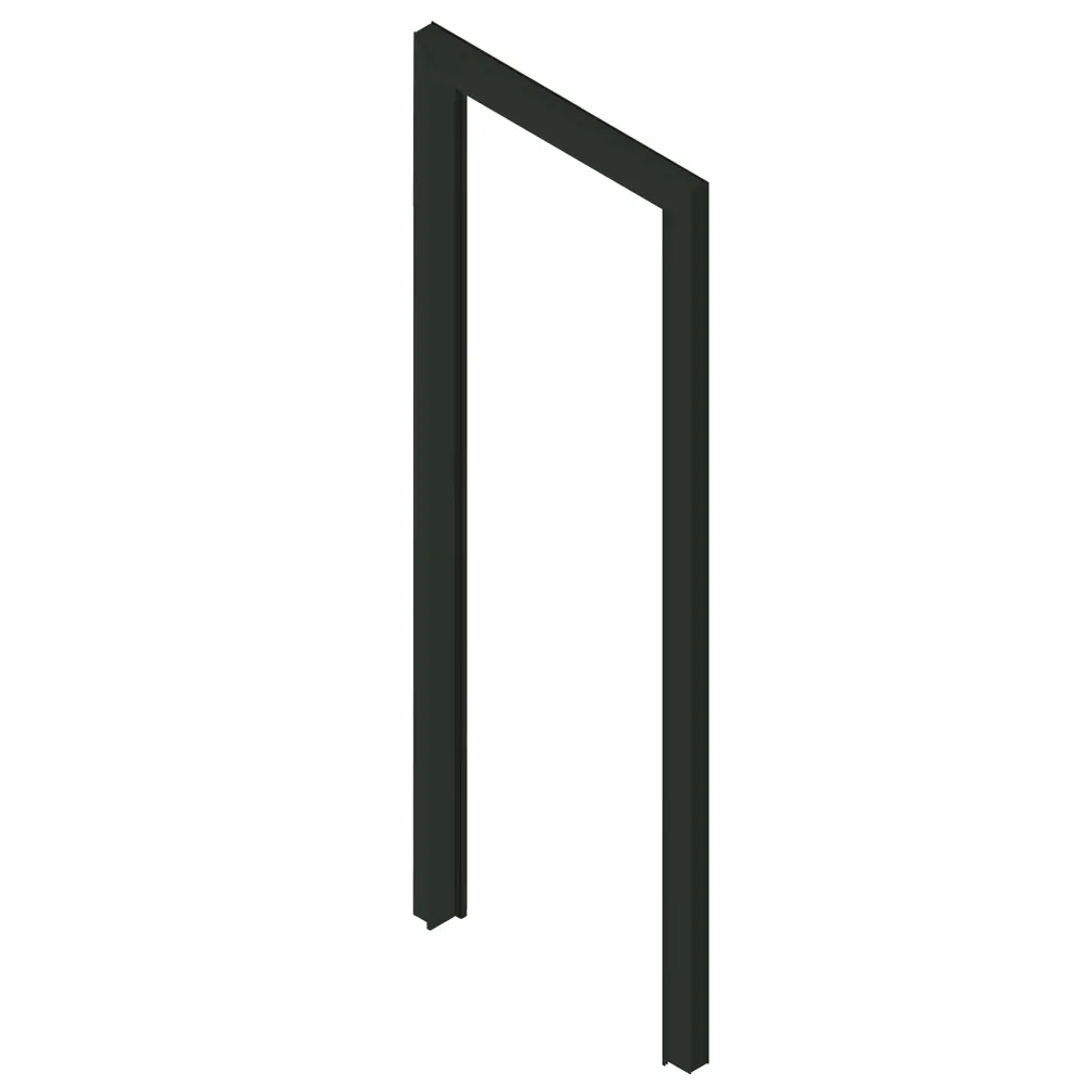 Дверная коробка с петлями в комплекте Invisible R 2200x59x45 черный (2.5 шт.) 89391362 STLM-2125432 VELLDORIS  - Вид №1