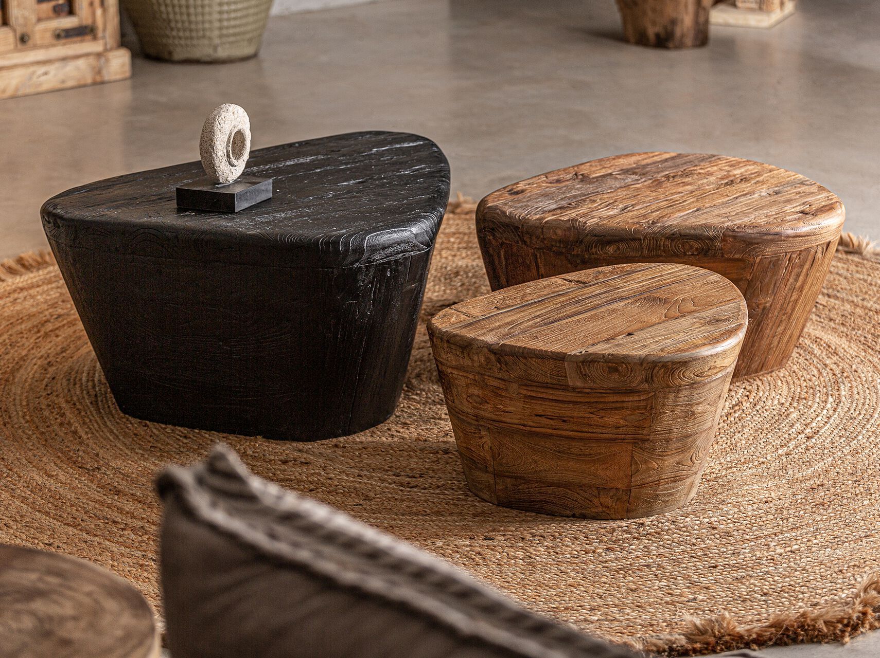 Журнальный столик из массива дерева Vical Home LESTANS ARCH-00073072 - Вид №3