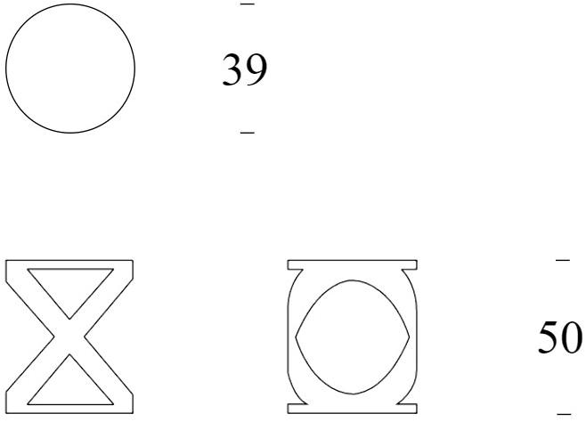 Tonin Casa Высокий стол из стекла и металла с мраморным основанием  T6232  - Вид №3