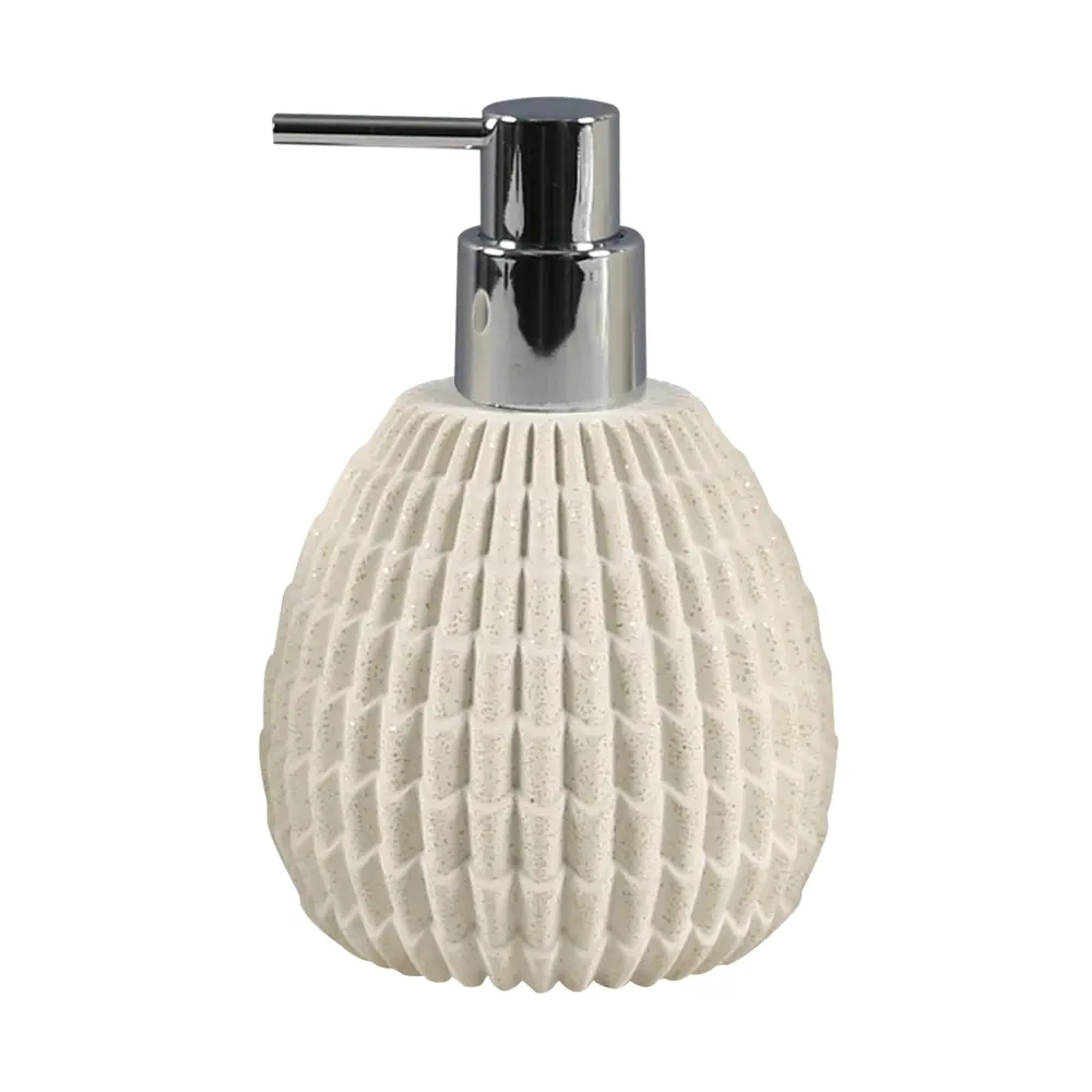 Дозатор для мыла этна полирезина бежевый Santreyd STLM-2102907