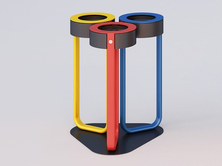 Антитеррористическая корзина для мусора DIMCAR DIAPASON TRIS ARCH-00050253