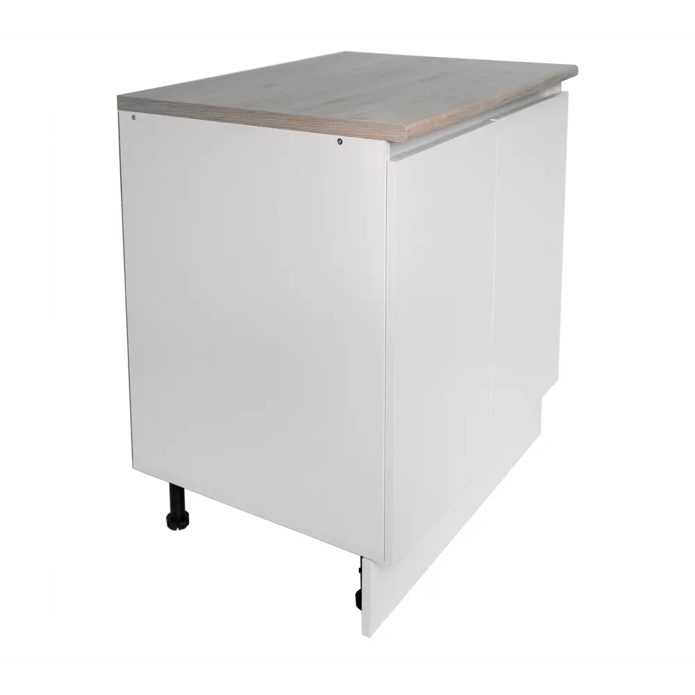 Кухонный шкаф напольный Миус 60x85x60 см ЛДСП цвет белый Santreyd STLM-2182176 - Вид №3