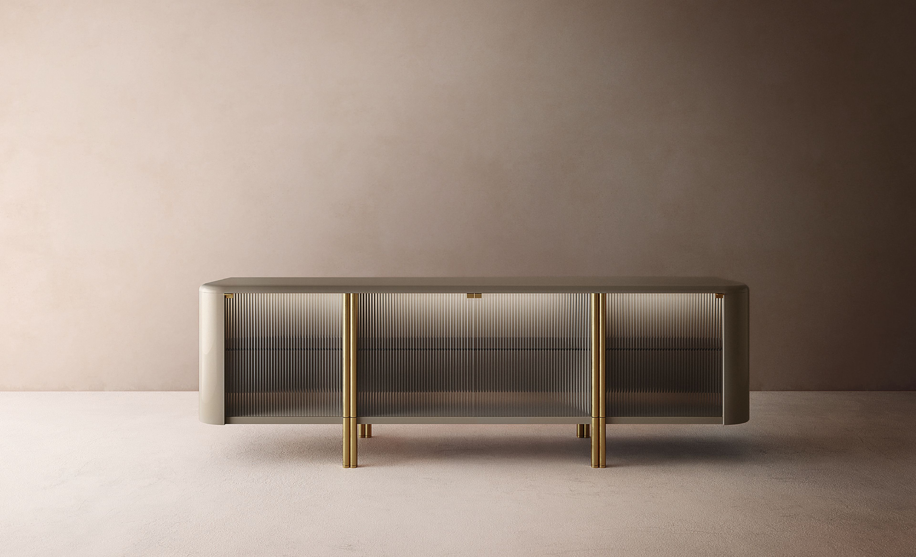 Шкаф из МДФ со встроенным освещением Casamilano TECLA ARCH-00008439