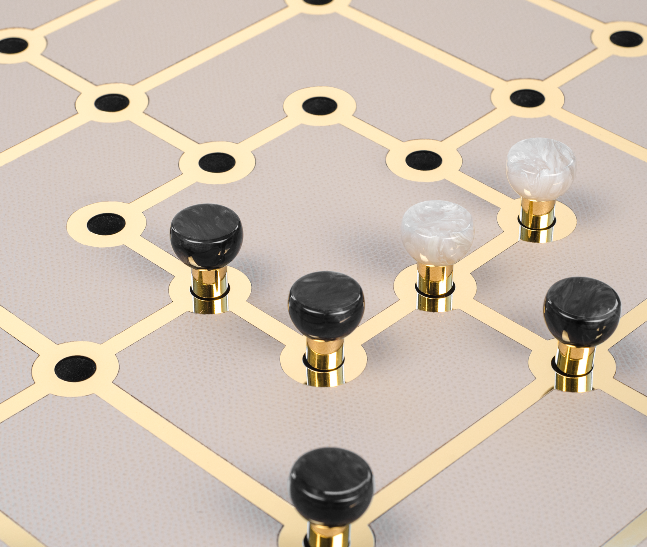 Набор игр «Мельница» - 39X39XH2,5 см / зернистая кожа_earth Pinetti 00.1020.029.049 - Вид №4