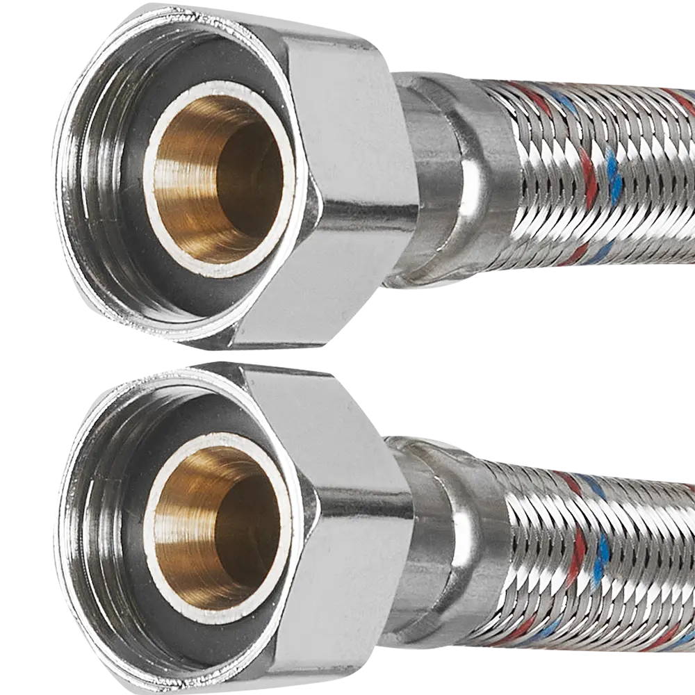 Гибкая подводка для воды Aquabeam 3/4" гайка - гайка 150 см STLM-2183977 - Вид №1