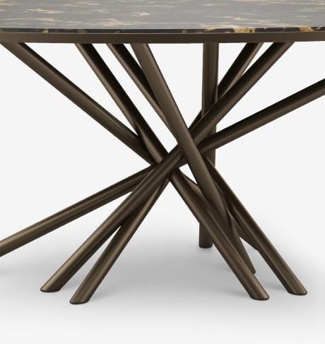 Malabar Овальный обеденный стол из мрамора Duchess sun-id-1498037 - Вид №4