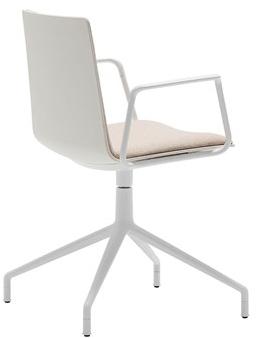 Andreu World 5-спицевый стул с подлокотниками на колесиках Flex high back So1644 - Вид №14