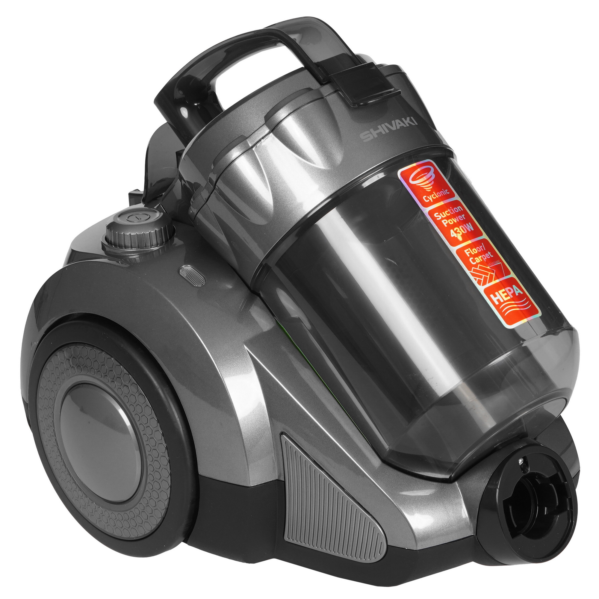 9210983 Пылесос Shivaki VCC 0220 серый STDN-0016339
