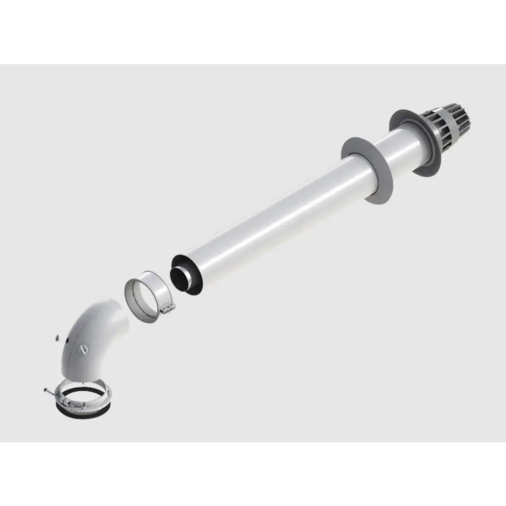 Дымоход коаксиальный Buderus ø60/100 мм 810 мм Santreyd STLM-2077213