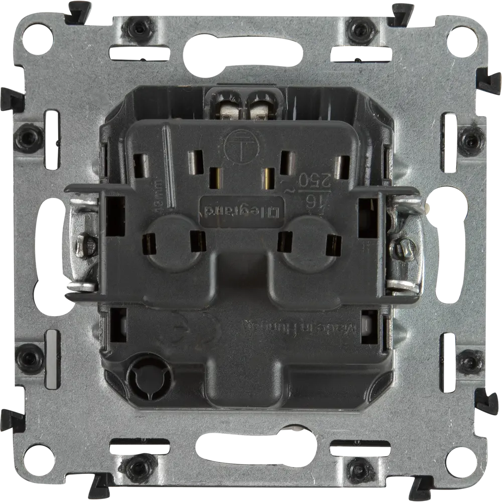 Розетка Legrand Valena Allure 2 контакта с заземлением цвет слоновая кость STLM-2061463 - Вид №3