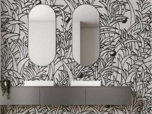 Affreschi & Affreschi Рулонные экологические обои из гипса с цветочными мотивами Season 1 Kw1406