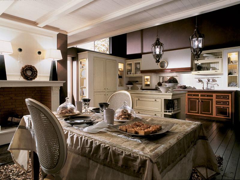 Martini Interiors Кухня из лакированной вишни на заказ с островом Newport sun-id-1437295 - Вид №2