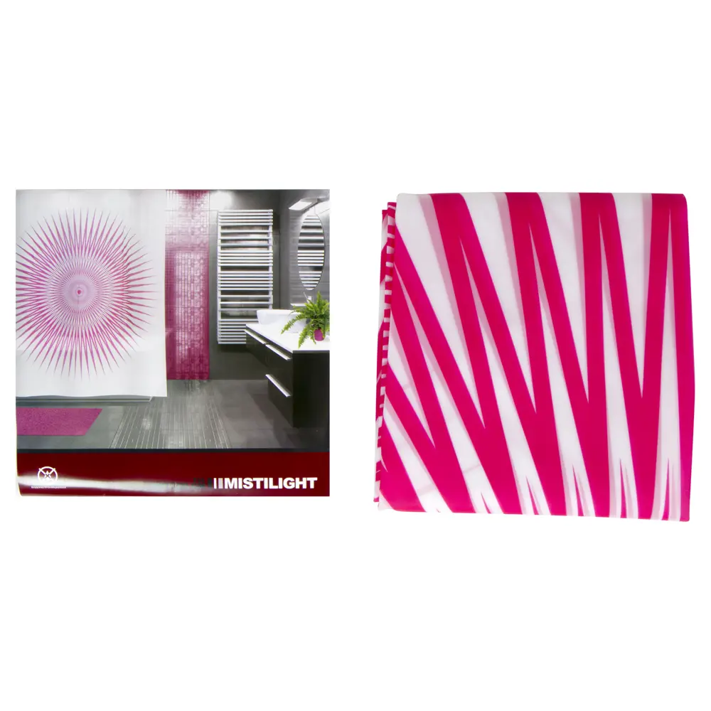Штора для ванны Mistilight, 180х200 см, полиэтилен, цвет синий WESS Без серии STLM-2180698 - Вид №1