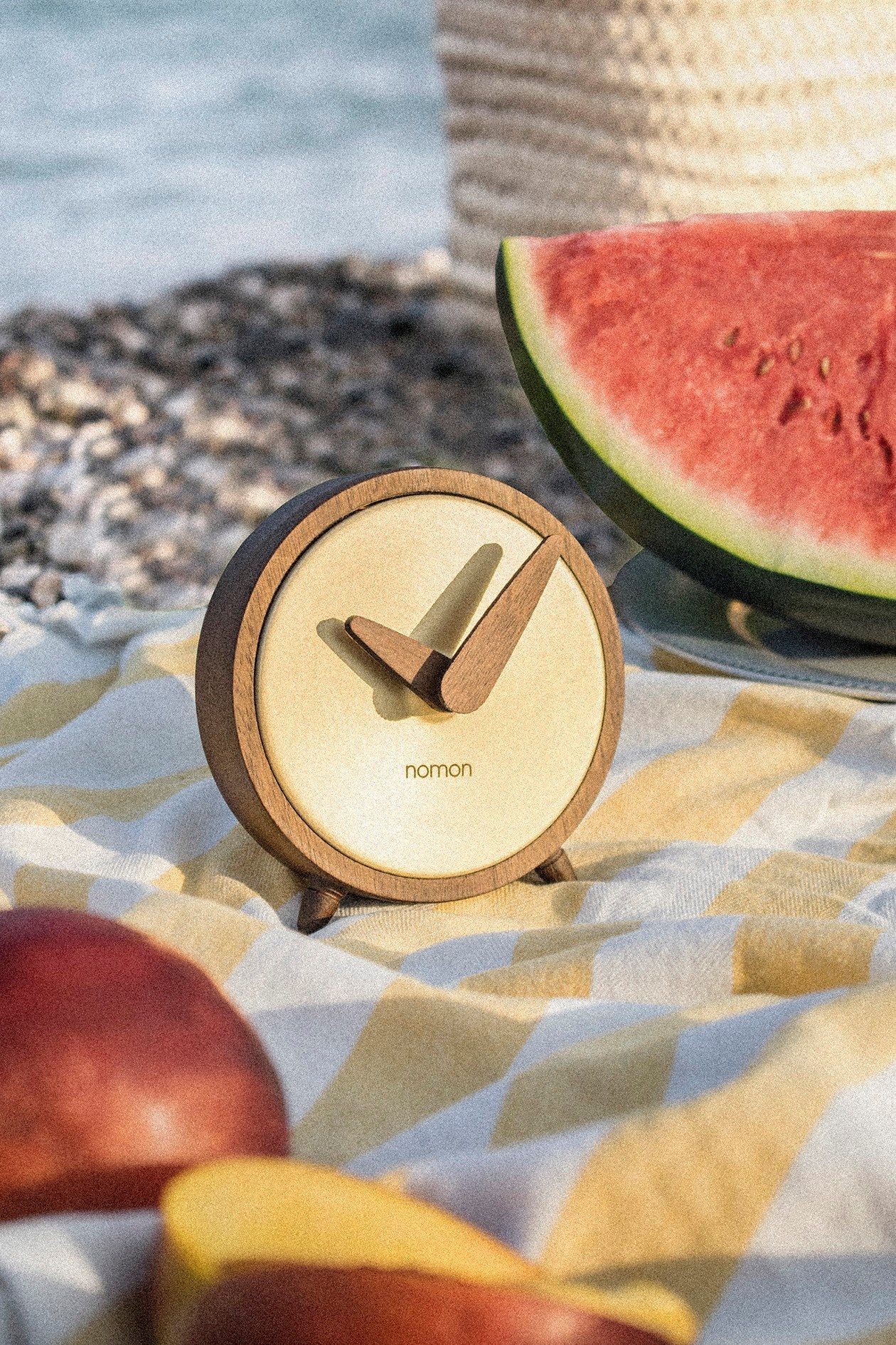 Деревянные и металлические настольные часы NOMON Atomo ARCH-00021201 - Вид №5