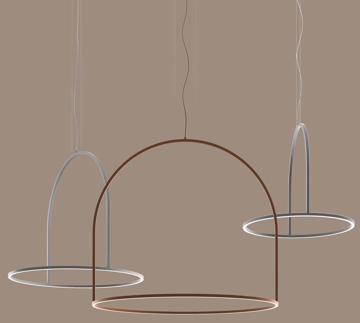 AXOLIGHT Металлический светодиодный подвесной светильник U-light sun-id-1438468 - Вид №7