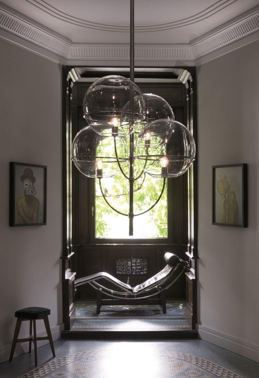 Oluce Подвесной светильник для улицы из стекла Lyndon sun-id-1496943 - Вид №2