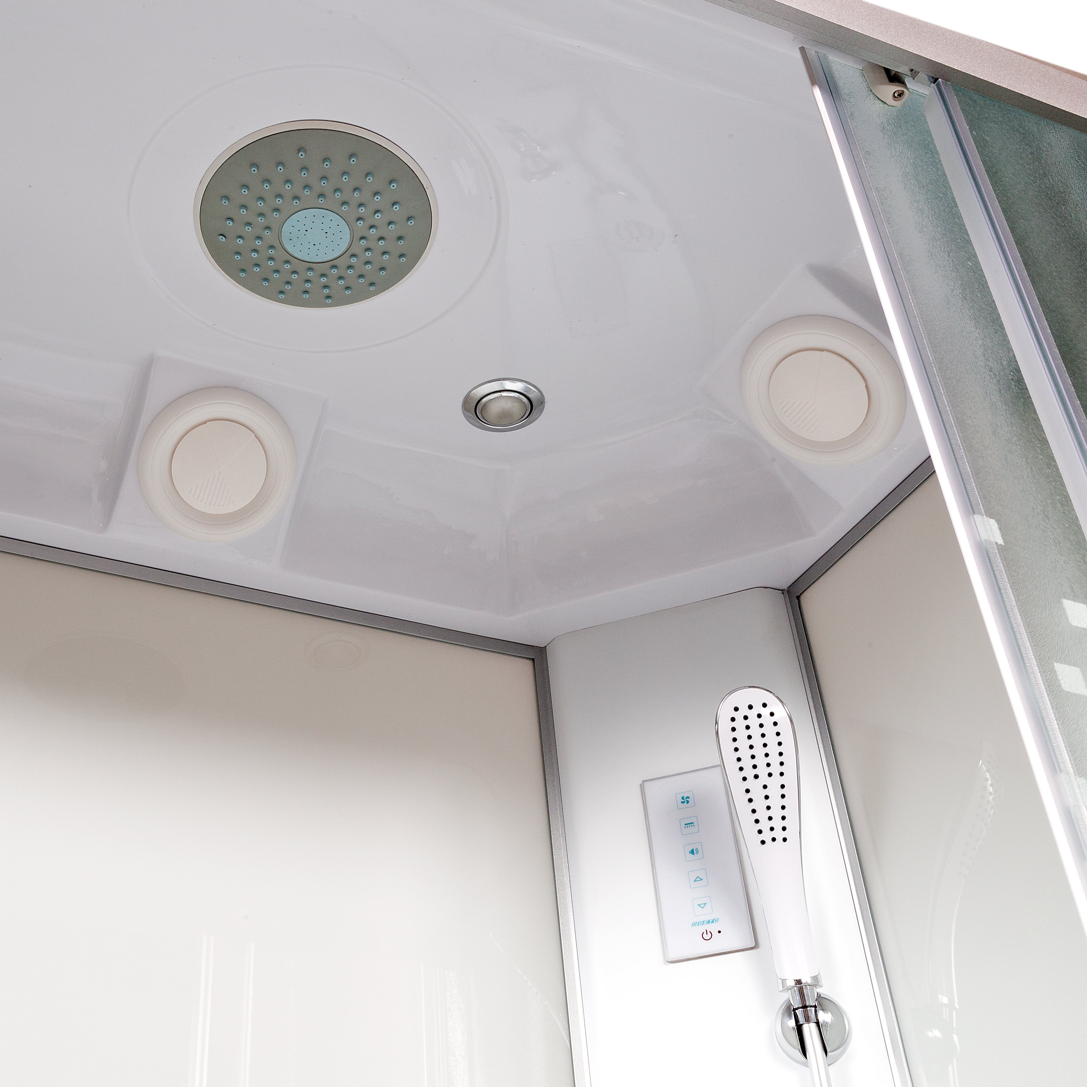 D08 Душевая кабина DETO Серия D L 902 R с электрикой - Вид №7