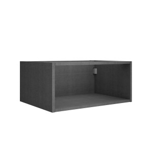 22819 SALGAR Стеллаж для хранения АЛЬЯНС 1 полка CARBON-TX 997 x 270 x 450 мм