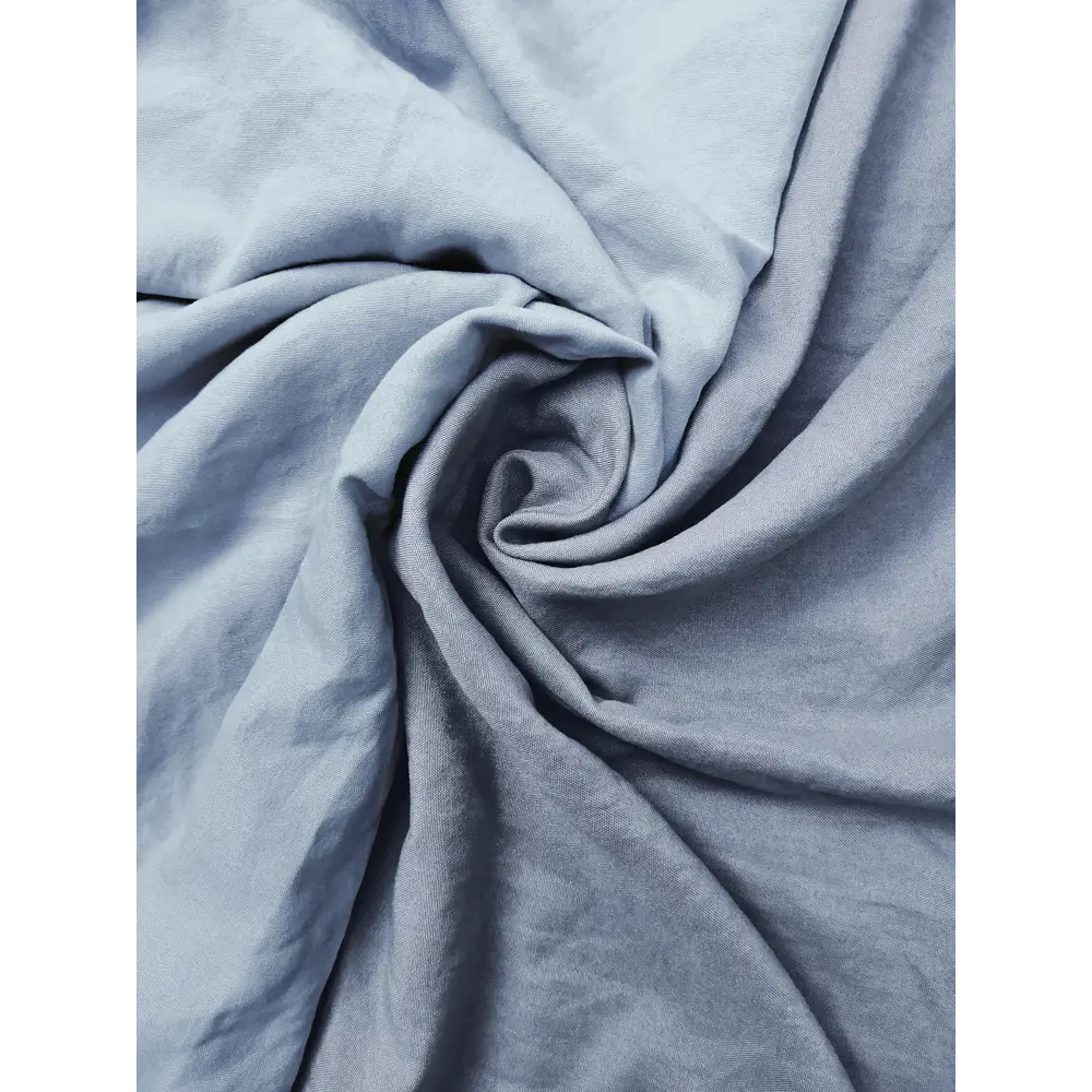 Комплект постельного белья НТК полутораспальный из полисатина насыщенного синего цвета 89404962 STLM-1578490 - Вид №3