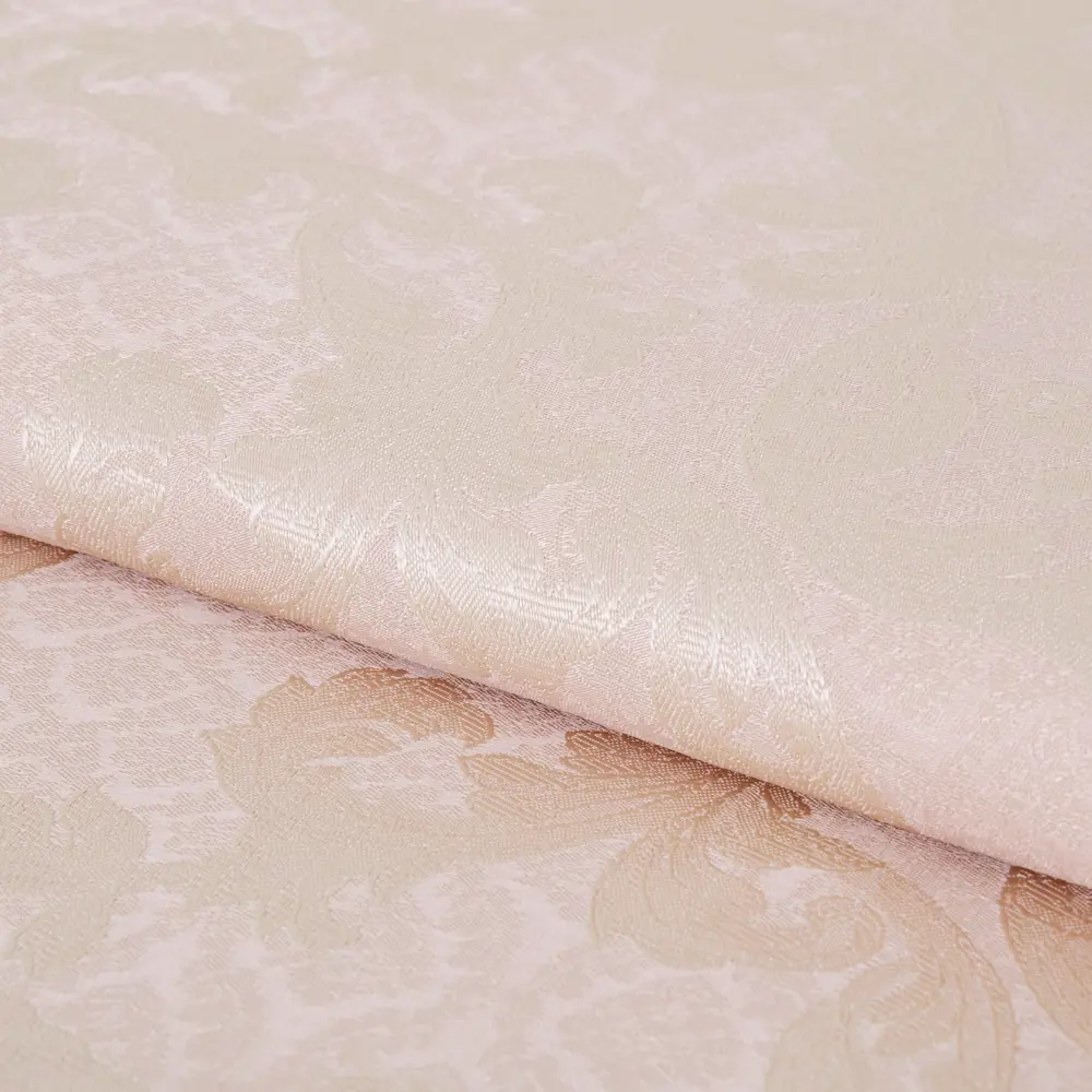 Ткань 1 м/п Serenada жаккард 325 см цвет розовый AMETIST STLM-2037668