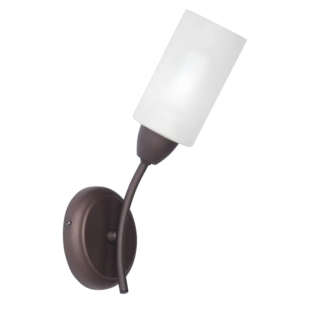 Настенный светильник бра Vitaluce Скарлетт 1 лампа 3м² Е27 цвет коричневый STLM-2162192