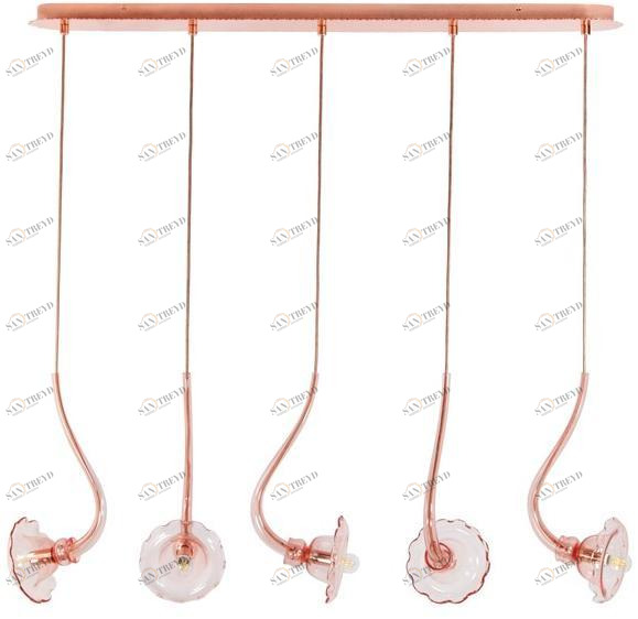 MULTIFORME Подвесной светильник из дутого стекла Ikebana Ss3371-5