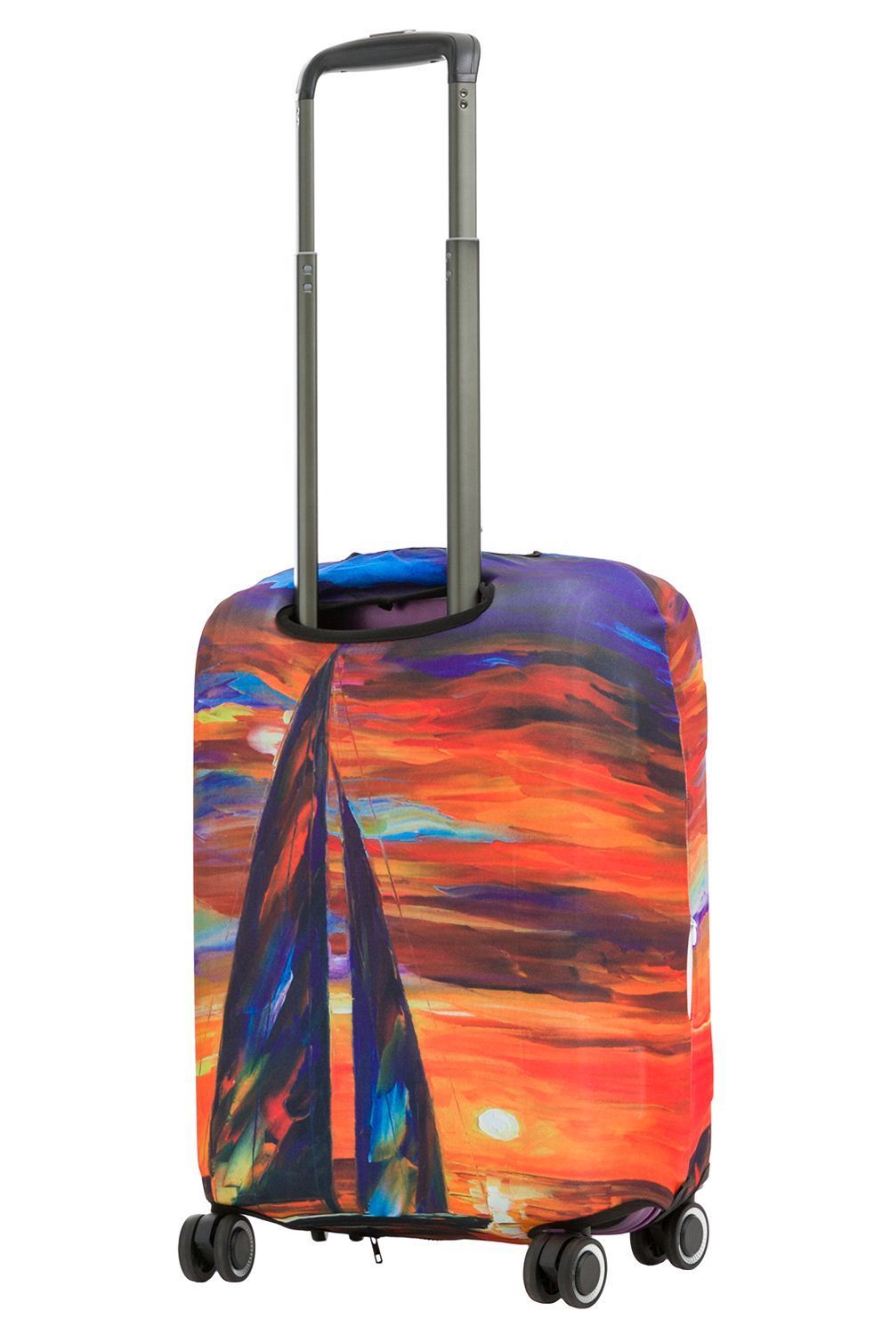 EBHP01-S Чехол для чемодана малый Sailboat Sunset Eberhart  - Вид №1