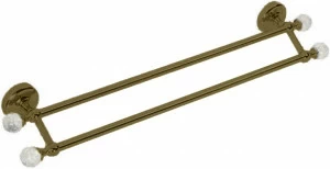 Полотенцедержатель двойной MIGLIORE Amerida ML.AMR-60.423.BR бронза 60 см