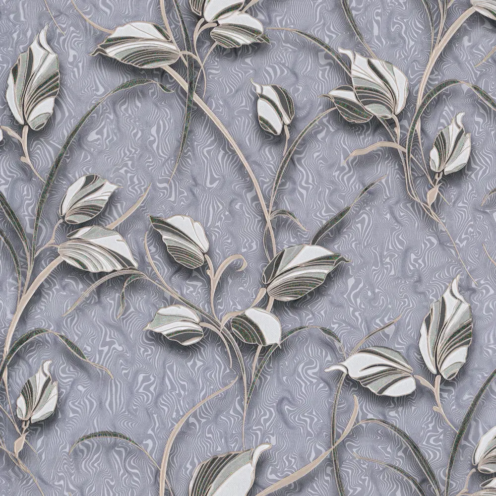 Обои флизелиновые Alsace серые 1.06 м PL71750-44 PALITRA LIFE STLM-2037257 - Вид №1