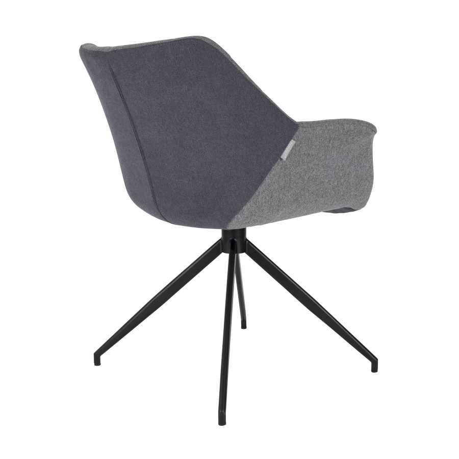 Кресло Doulton серое Zuiver 1200112 - Вид №10