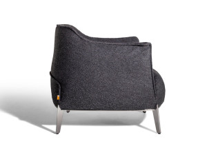 Съемное тканевое кресло с подлокотниками