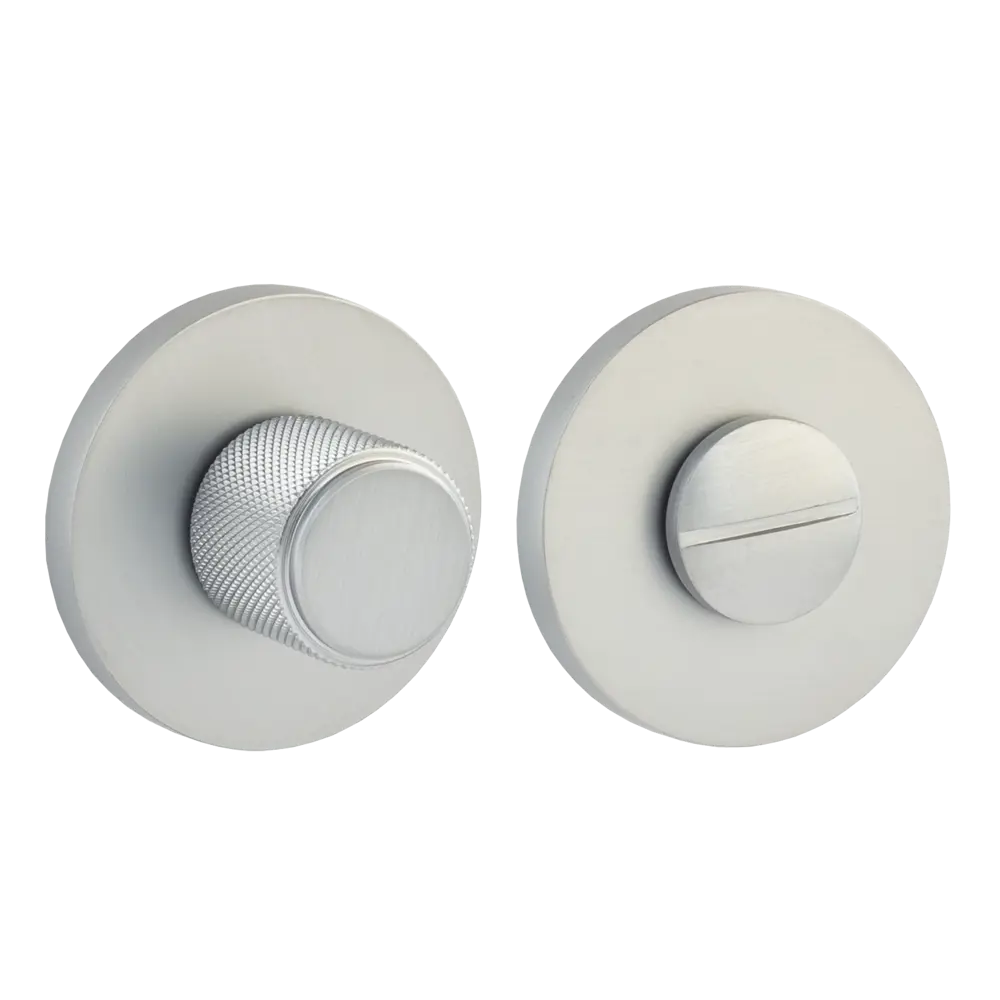 Фиксатор дверной Armex WC-4021 хром - приватность в современном стиле 89402061 STLM-1572024