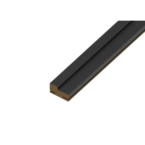PORTIKA Телескопическая дверная коробка Классико черная 2070x70x32 мм 85486320