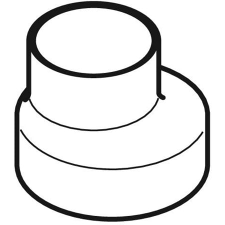 307.060.14.1 Переход эксцентриковый Geberit Silent-db20, короткий Geberit  - Вид №1