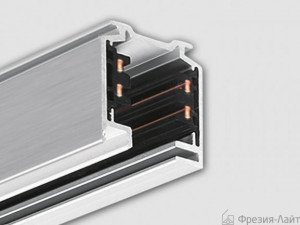 L170120 white 3 circuit шинопров 2000mm архитектурное освещение