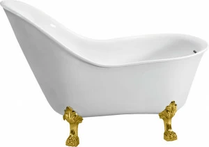 Акриловая ванна BelBagno BB08-1470-ORO