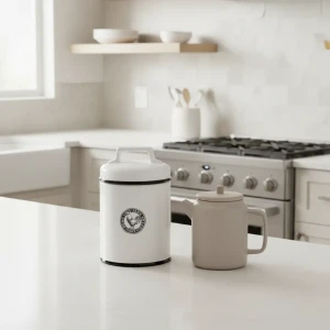 Банка для специй 1 л Vidage с крышкой керамика цвет бежевый