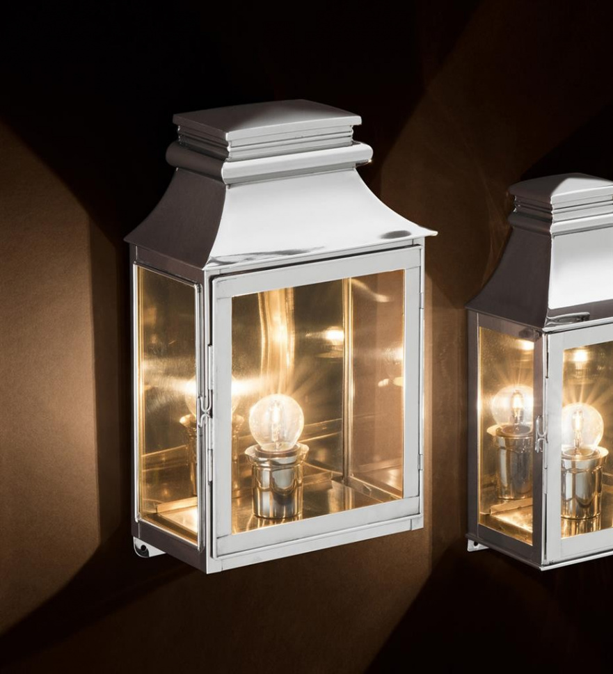 Бра Primo L от Eichholtz хром 107361 EICHHOLTZ ПОД СТАРИНУ, ФОНАРЬ 059758 Прозрачный;хром  - Вид №2