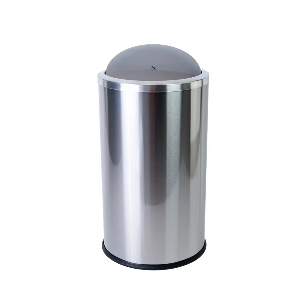 Контейнер для мусора Primanova Vita M-E45-30 20 л металл цвет хром STLM-2183420