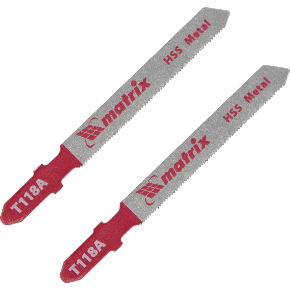 Пилка для лобзика по металлу Matrix T118A, 3 шт STLM-2003079 - Вид №1