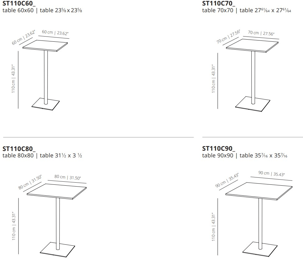 Квадратный стол для договора Stan Santreyd sun-id-1489150 - Вид №3