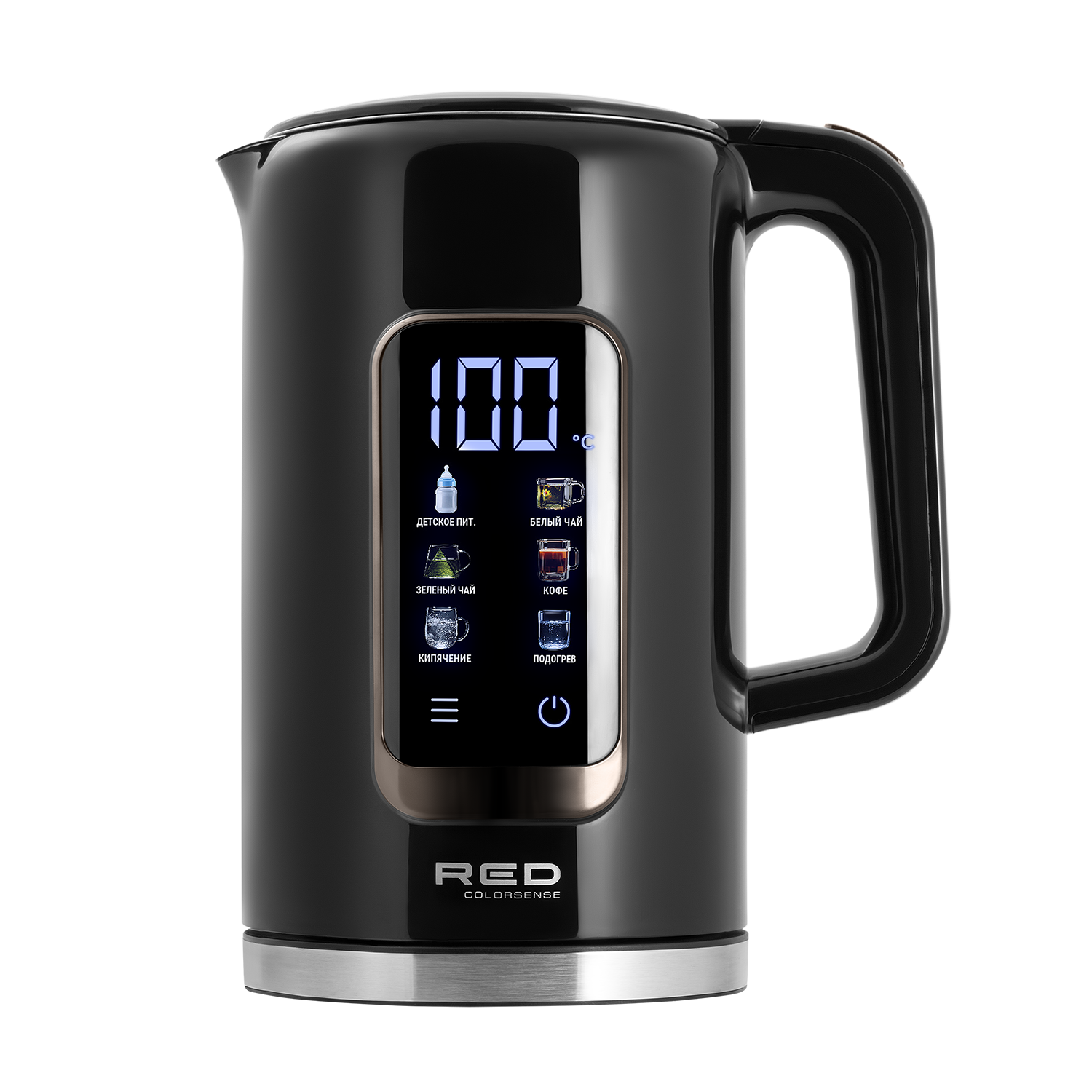 9092991 Электрочайник RED COLORSENSE AM120D черный RED SOLUTION STDN-0019418