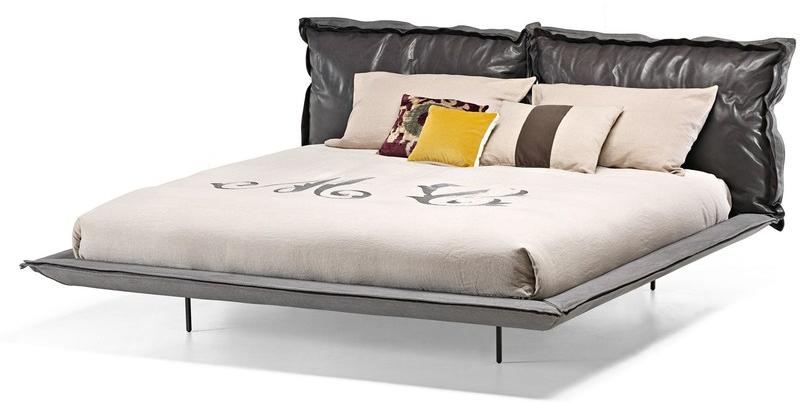 Arketipo Двуспальная кровать с мягким изголовьем Auto-reverse sun-id-1394645 - Вид №1