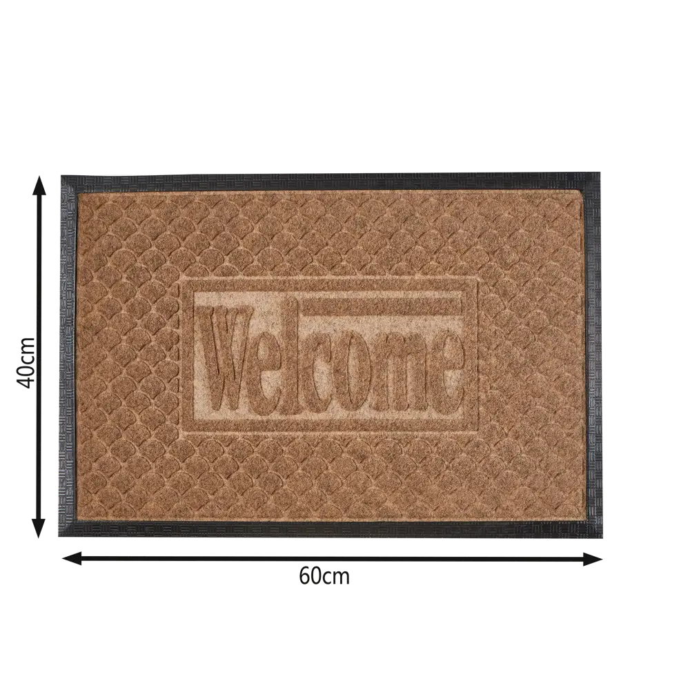 Коврик придверный MONTDENIS KREAFORTA бежевый 40x60 STLM-2082536 - Вид №3