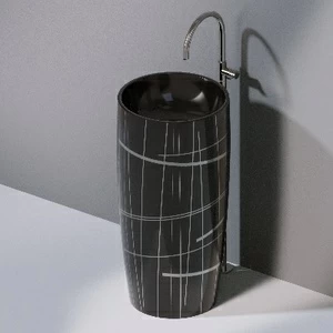L103T0R0VT.416P Напольная раковина стоящая круглая A. e T. Italia PILLAR