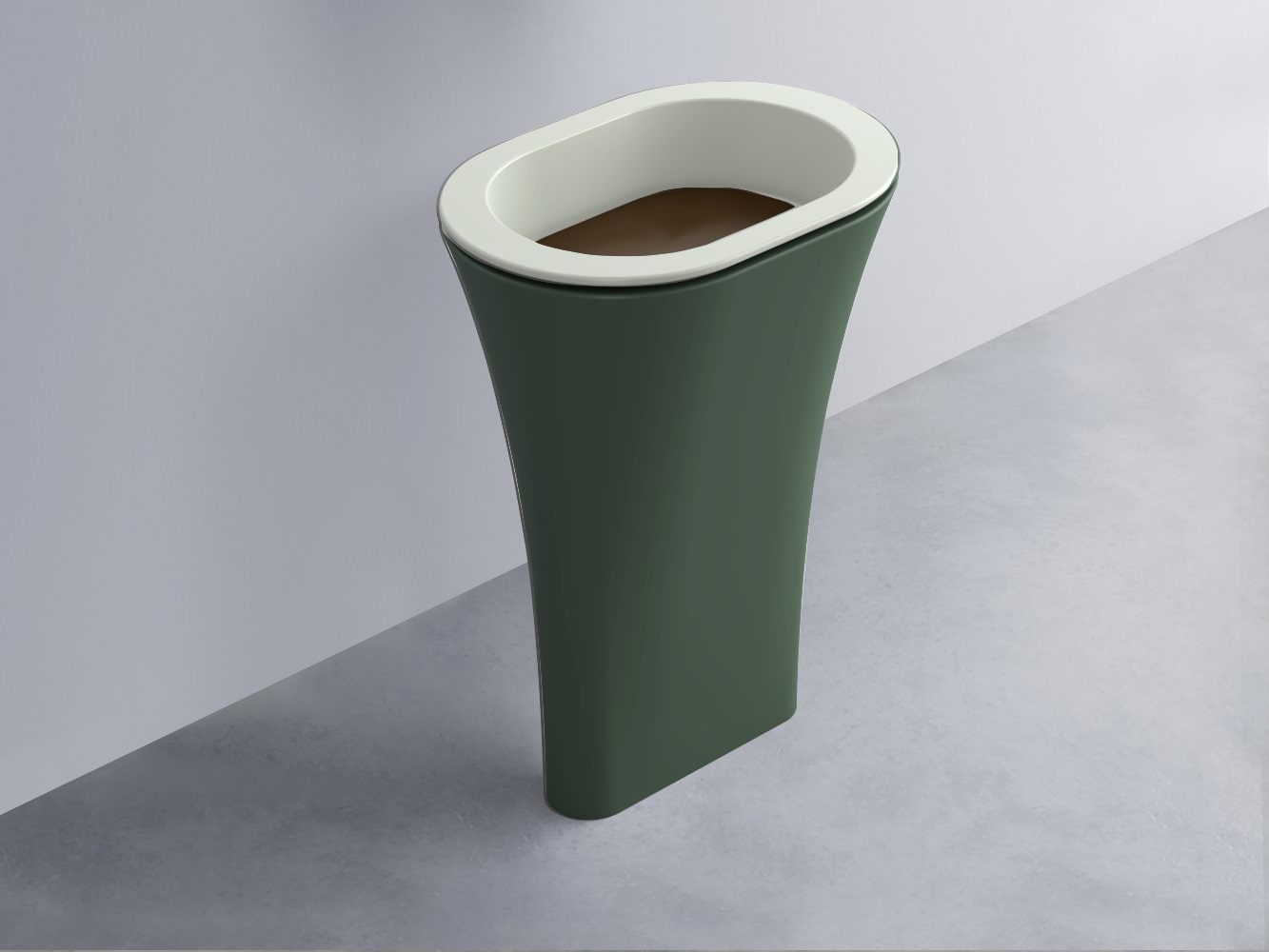 AMLA65-PM+AMPILO-CA+AMCOLO-MU Раковина Amedeo Ovale отдельностоящая cielo Enjoy + Amedeo Ceramica Cielo