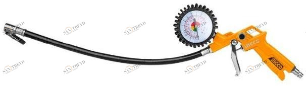 INGCO ITALIA Пистолет для накачивания с манометром sun-id-1464557