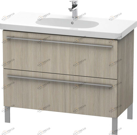 XL651703131 X-Large Тумбочка напольная Сосна серебристая, декор Duravit