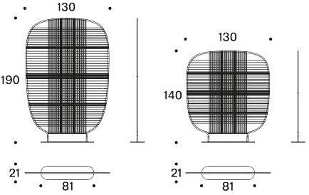 Saba Italia Садовая перегородка из полиэстера Shade sun-id-1360970 - Вид №5